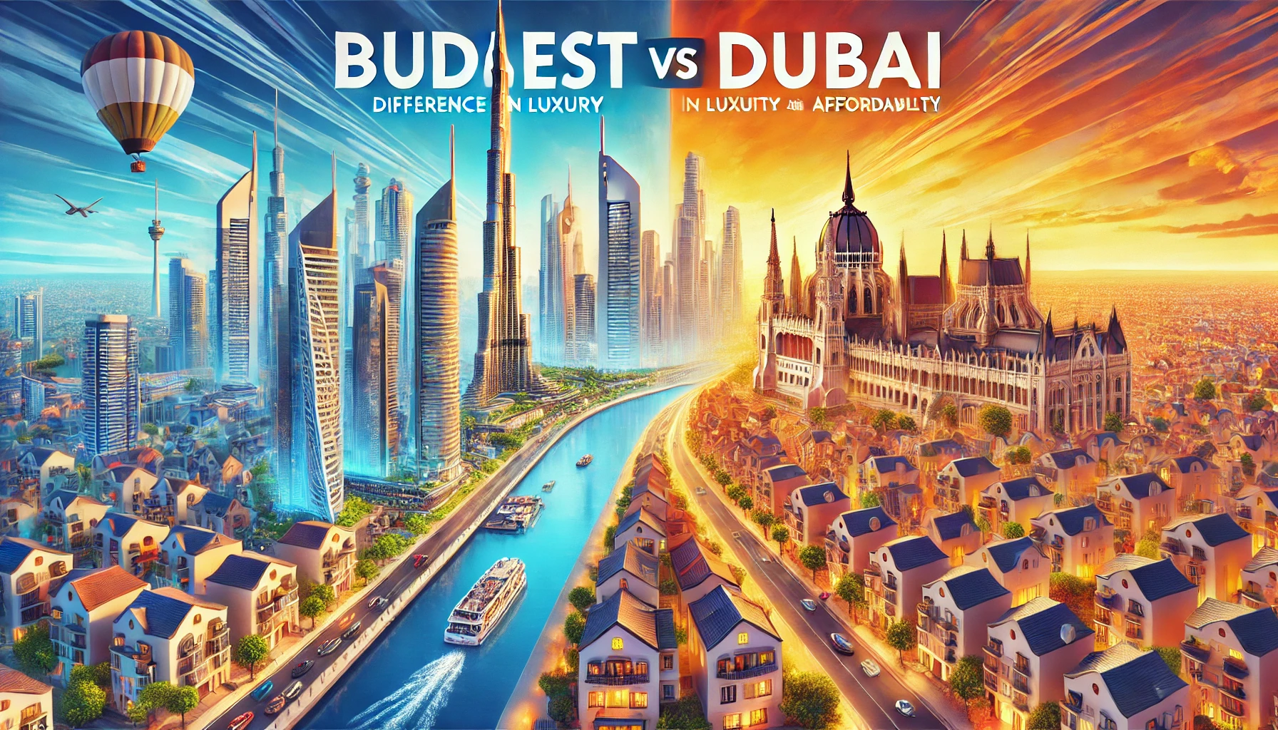 Budapest vs Dubai: Difference in Luxury and Affordability in Dubai