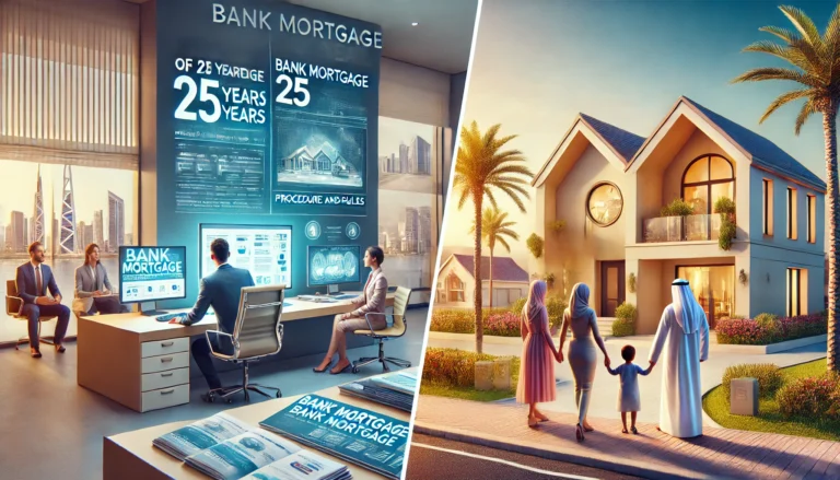 Bank Mortgage of 25 Years in Dubai: Procedure and Rules