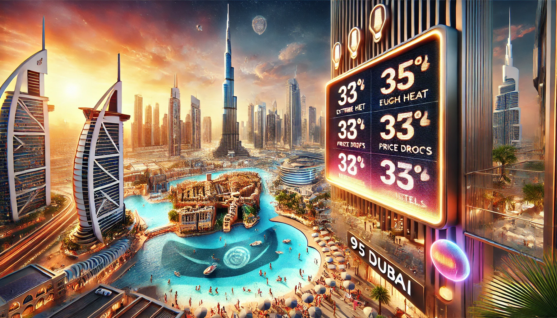 Extreme Heat Leads to Price Drops in Dubai Hotels