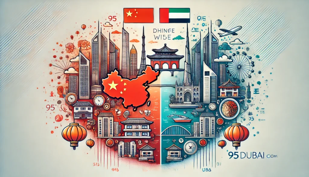 Living Cost Comparison in Chinese Currency: China Cities vs. Dubai