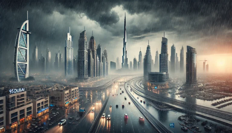 UAE Experiences Heavy Rain and Hail: Weather Updates for the Coming Days