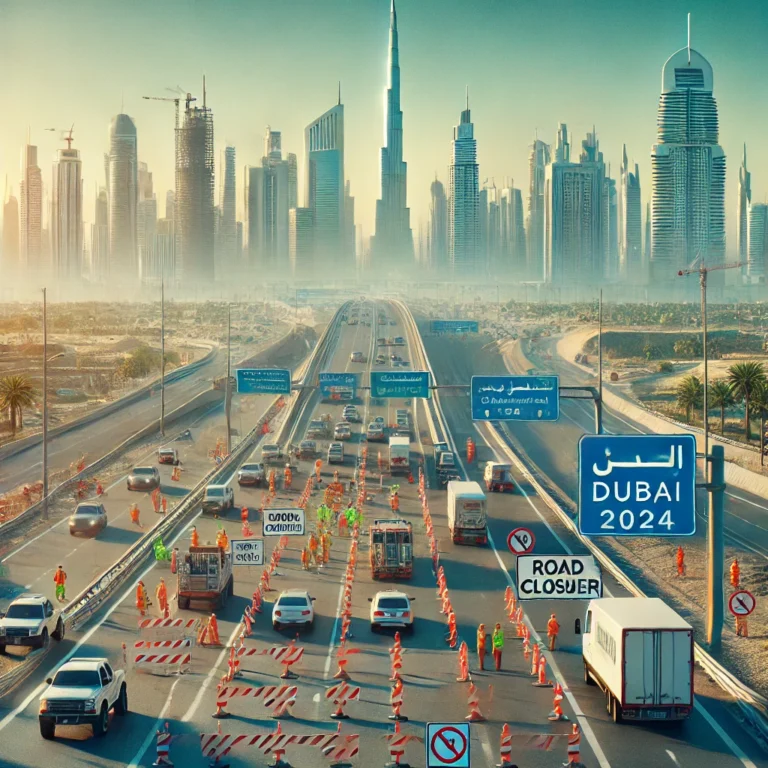 Dubai Road Closure 2024: Major Traffic Updates and Advisories