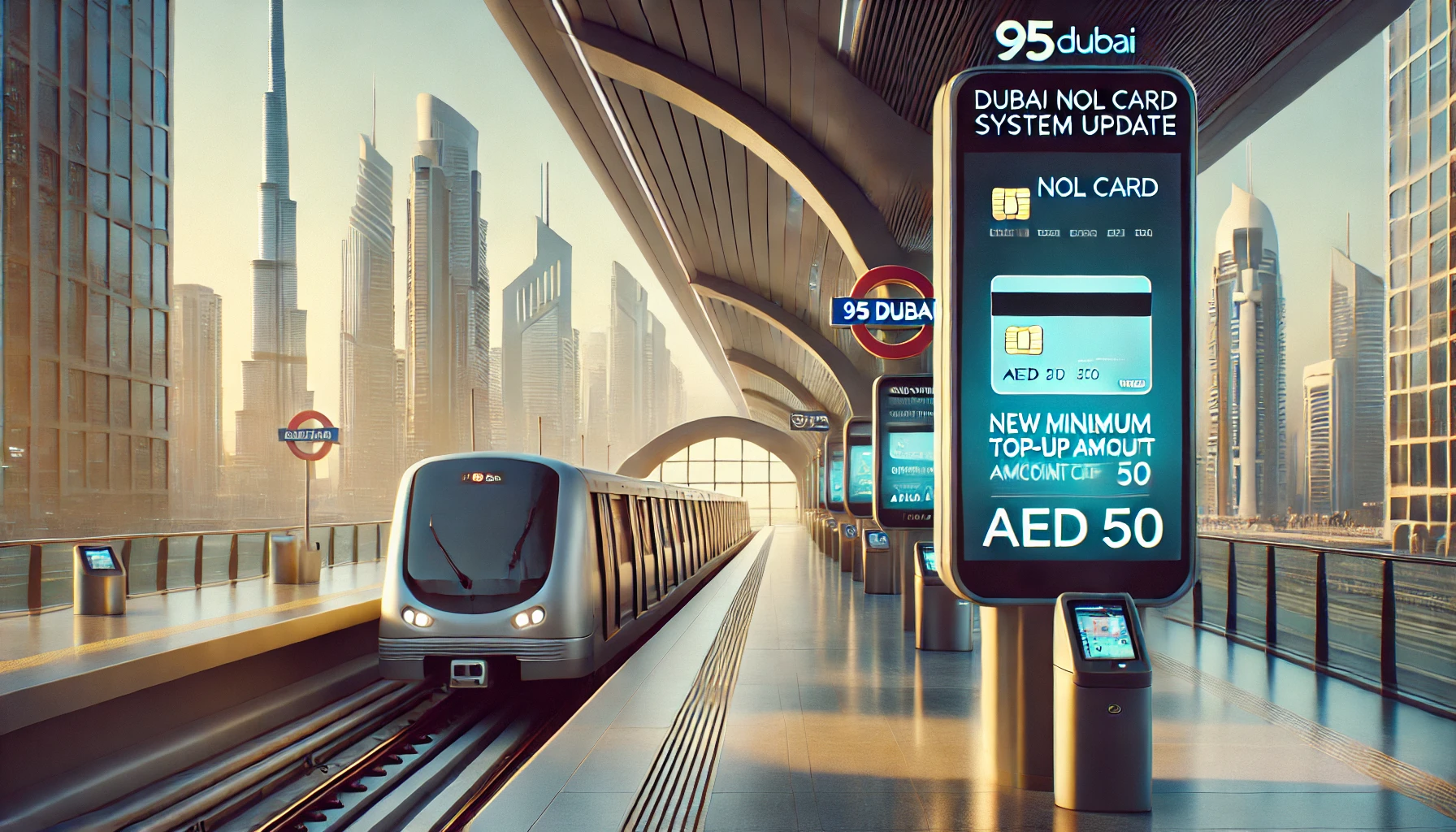 Dubai's Nol Card Update: RTA Increases Minimum Top-Up Amount to AED 50