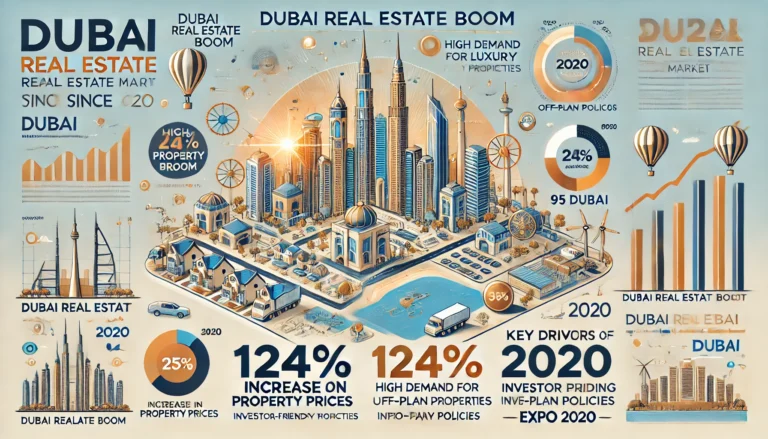 Dubai Real Estate Prices Surge 124% Since 2020