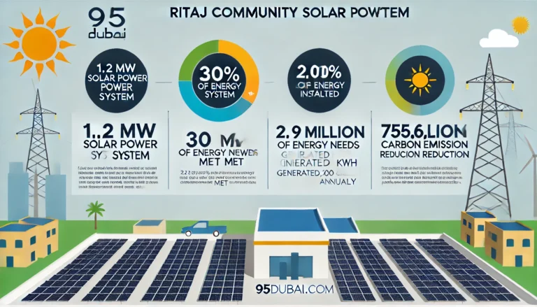 Dubai's RITAJ Community Powers Up with a 1.2 MW Solar Power System