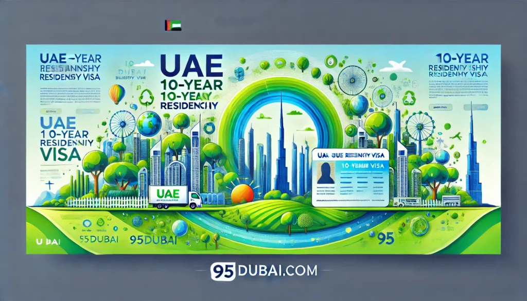 UAE 10-Year Blue Residency Visa for Environmental Sustainability | 95dubai.com