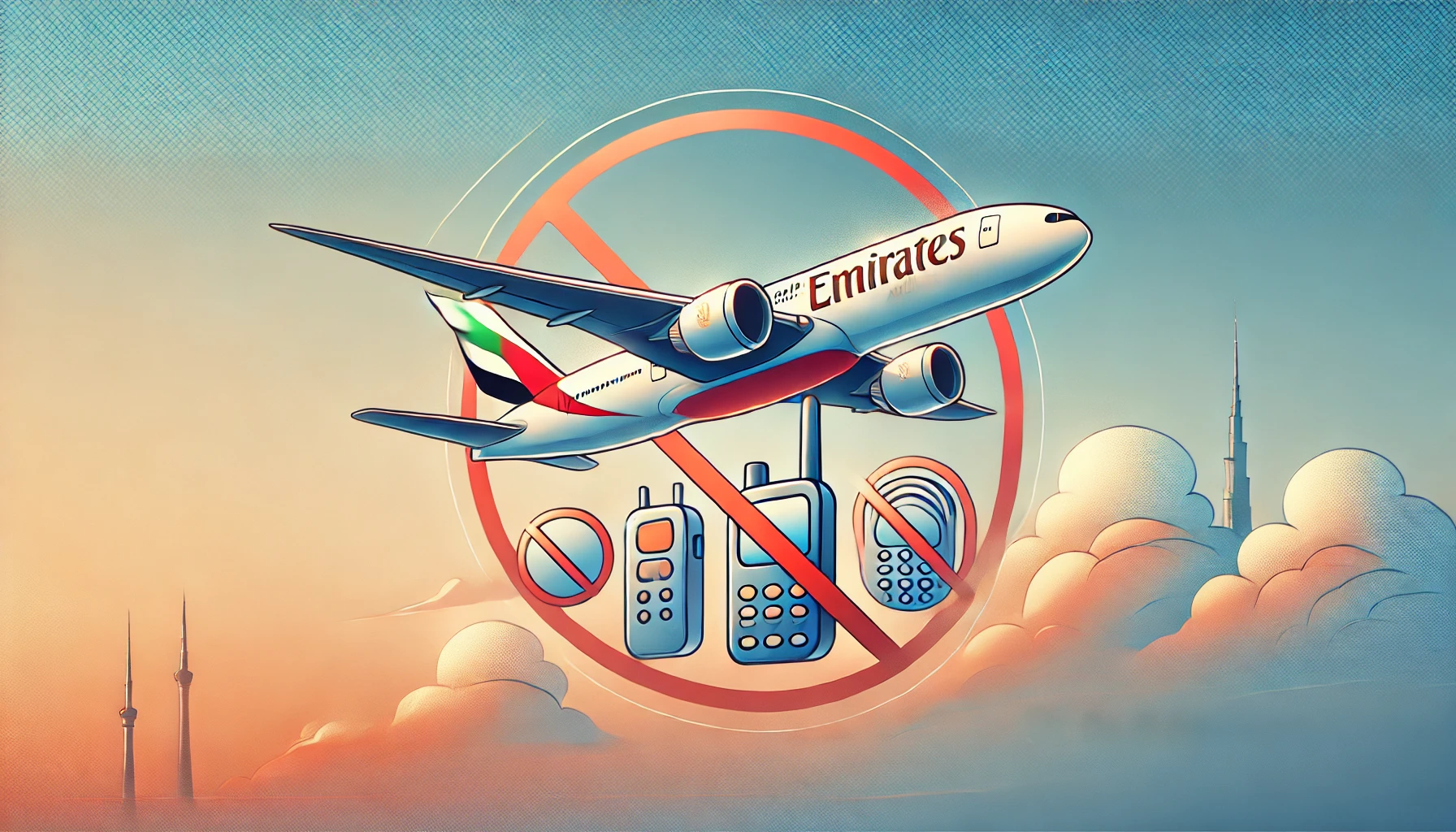 Emirates Airline Bans Pagers & Walkie-Talkies | Safe Air Travel with 95Dubai.com