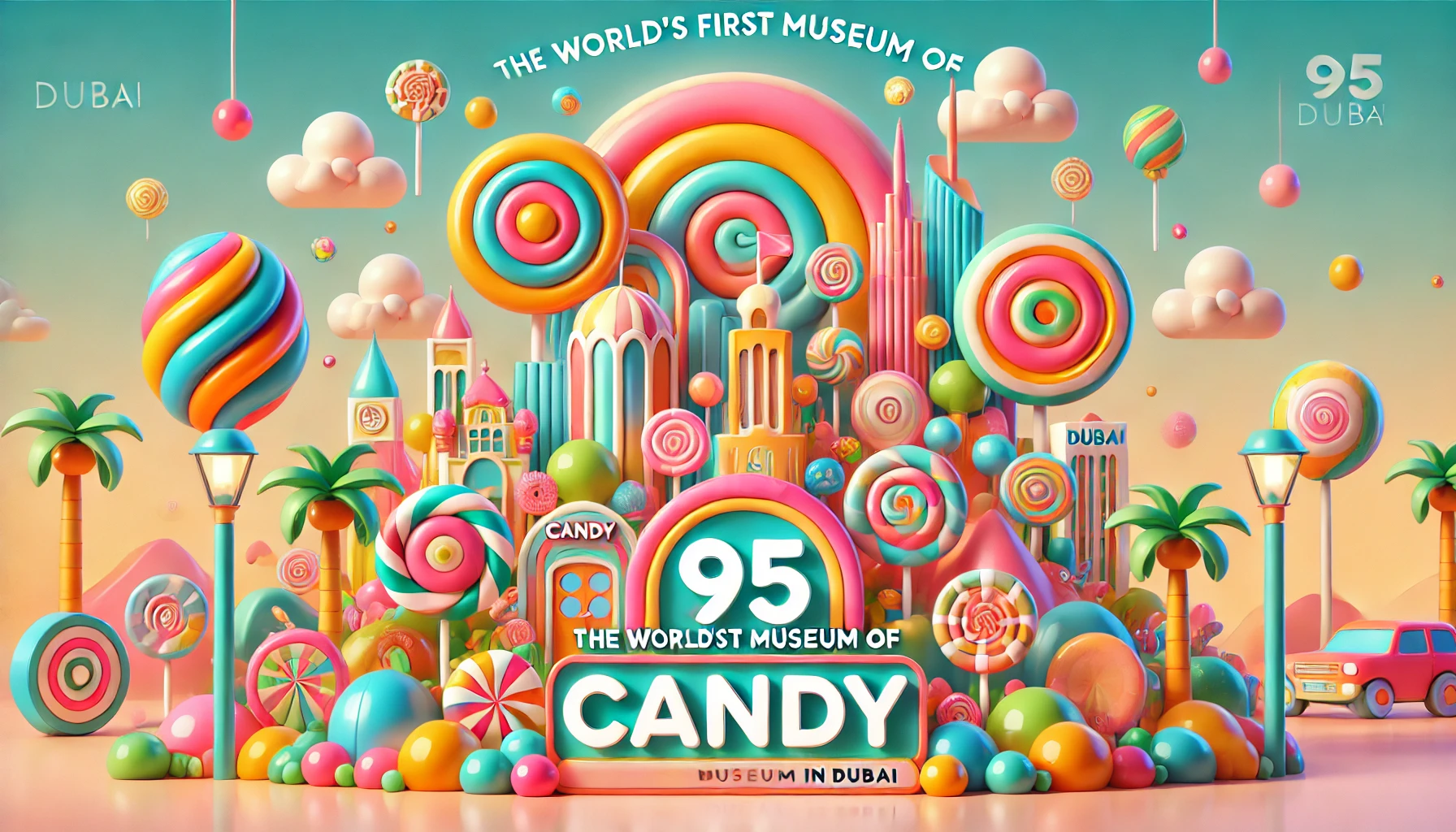 Discover the World's First Museum of Candy in Dubai – A Colorful Family Attraction | 95Dubai.com