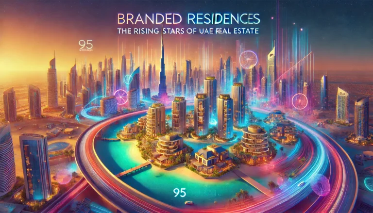 Branded Residences in Dubai: Luxury Real Estate Trends Highlighted with 95Dubai.com Branding