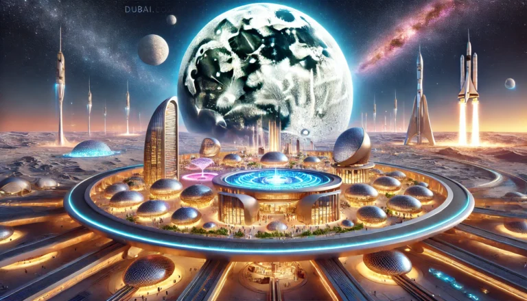 Futuristic Moon Resort in Dubai - Space-Themed Luxury Destination | 95dubai.com