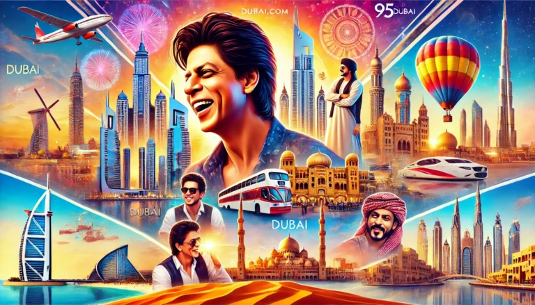 Shah Rukh Khan Explores the Wonders of Dubai - 95dubai.com