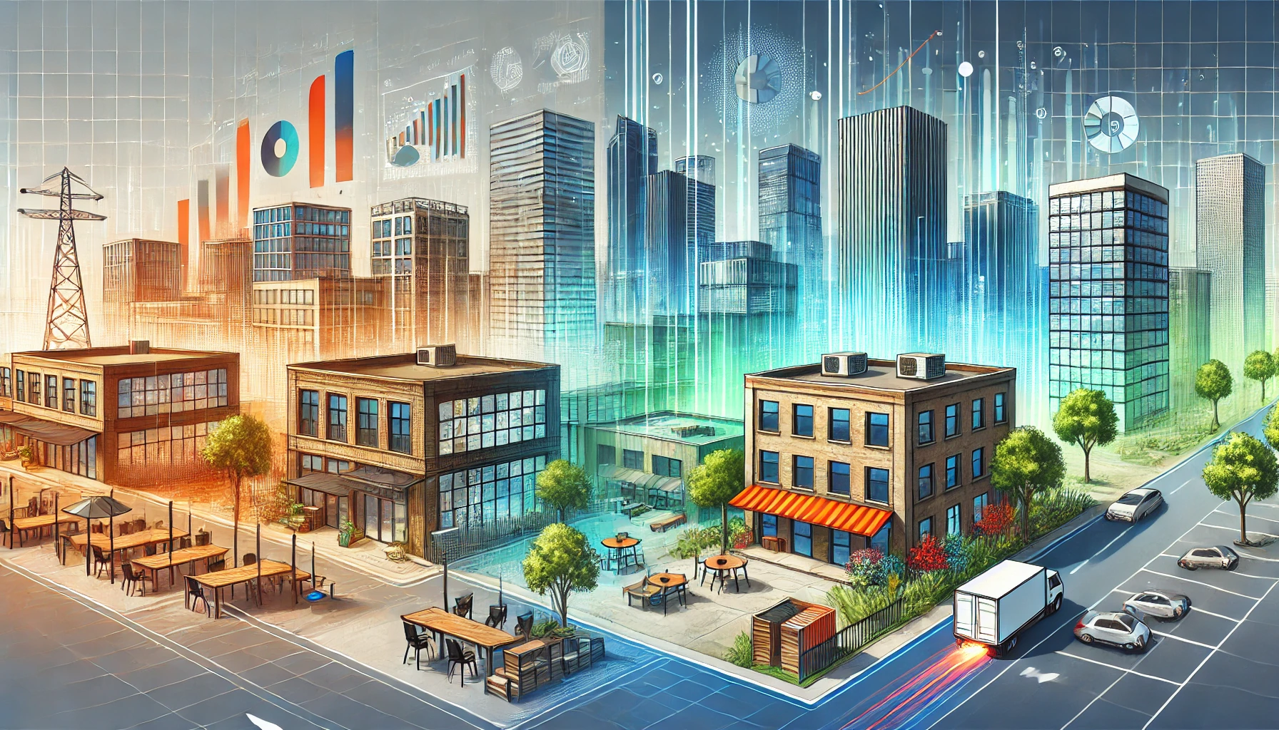 Effects of Remote Work on Commercial Real Estate Demand - 95dubai.com Blog Illustration