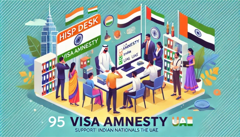 Indian Consulate Help Desk for UAE Visa Amnesty - Support for Indian Expats | 95dubai.com