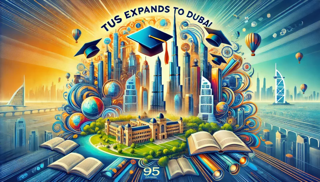 TUS Expands to Dubai: International Education Hub with 95dubai.com Branding