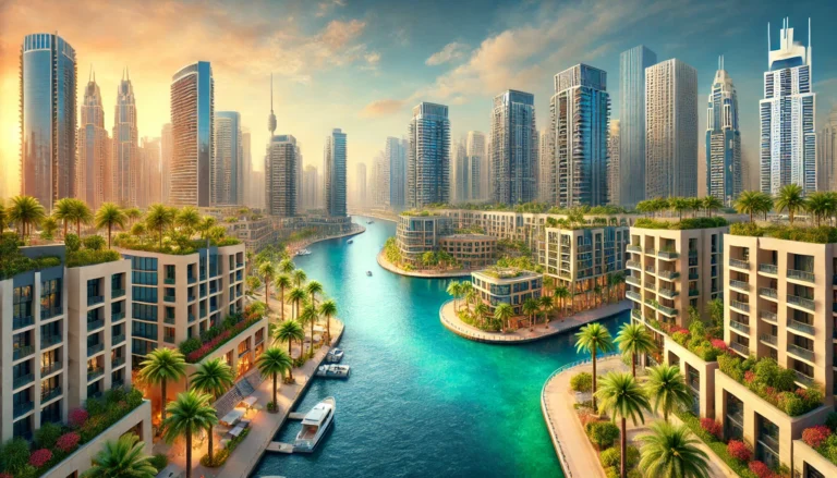 Dubai Canal Front Luxury Apartments - Vibrant Waterfront Living at 95dubai.com