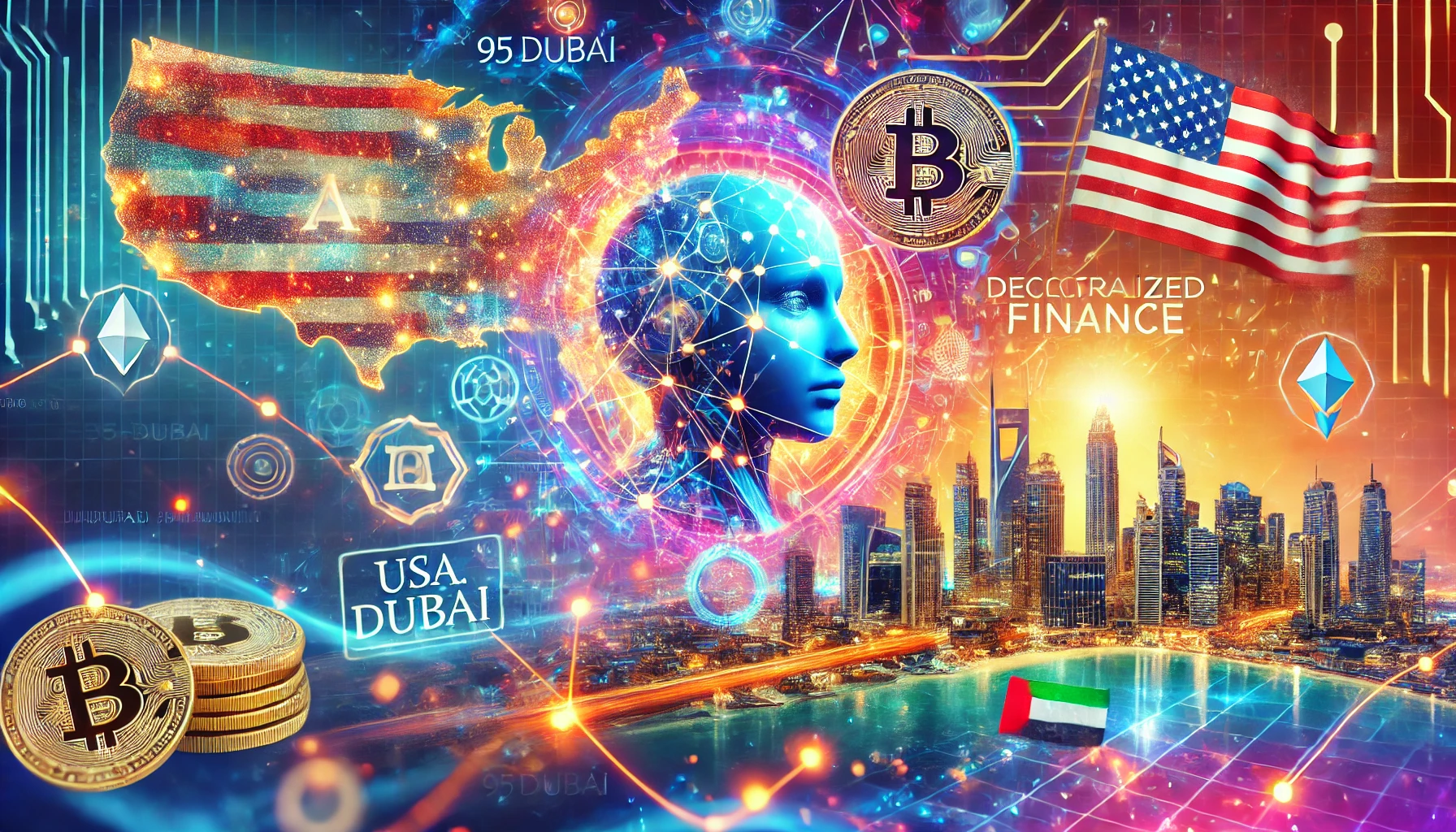 AI and DeFi Integration: Futuristic Finance from USA to Dubai - 95dubai.com