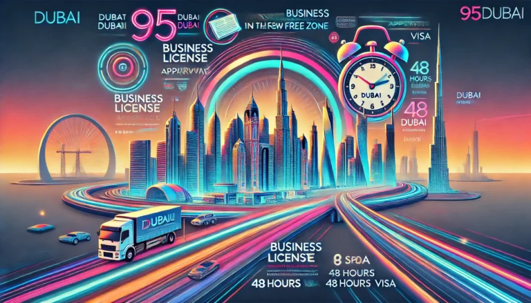 Dubai Free Zone Business Setup – Quick Licensing and Visa Process with 95dubai.com